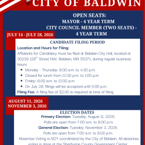Election Event Schedule